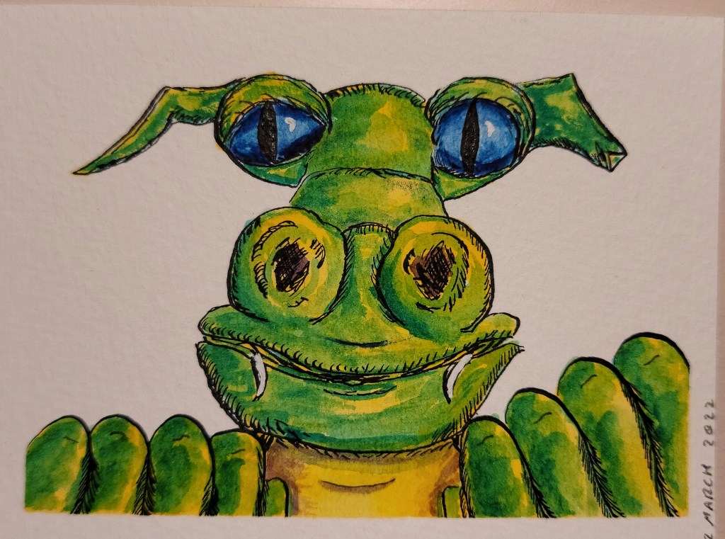 A watercolor of a dragon looking interested in what you have to say

Copyright Ephraim Das Janssen 2023